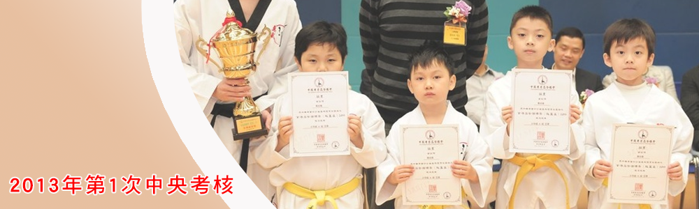 2013年第1次中央考核
